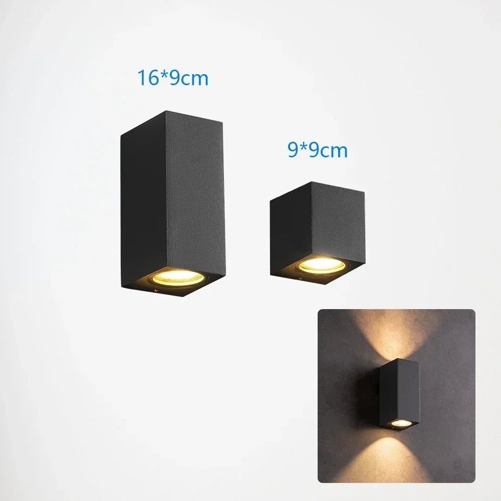 Applique murale — LED imperméable avec capteur pour intérieur et extérieur