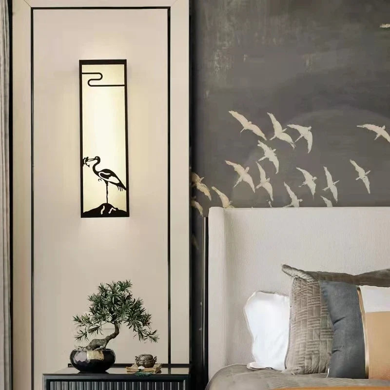 Applique murale — Extérieure chinoise imperméable pour jardin et allées