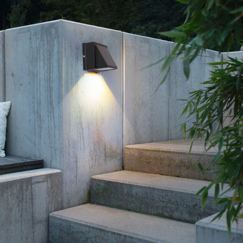 Applique murale — LED extérieure moderne étanche pour jardin et balcon