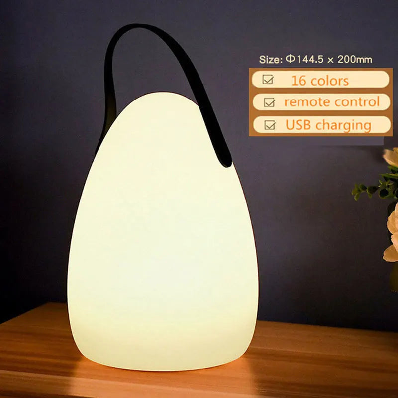 Lampe de table extérieure sans fil avec télécommande intelligente – Avelin Épure