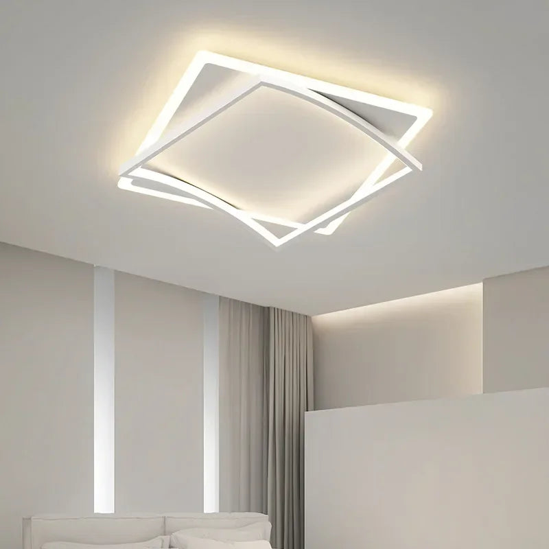 Plafonnier led moderne luminaire décoratif intérieur design élégant Honoré Éclaircie - Présence Moderne & Harmonie Intérieure