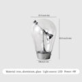 lampe de bureau vintage en verre style industriel tactile