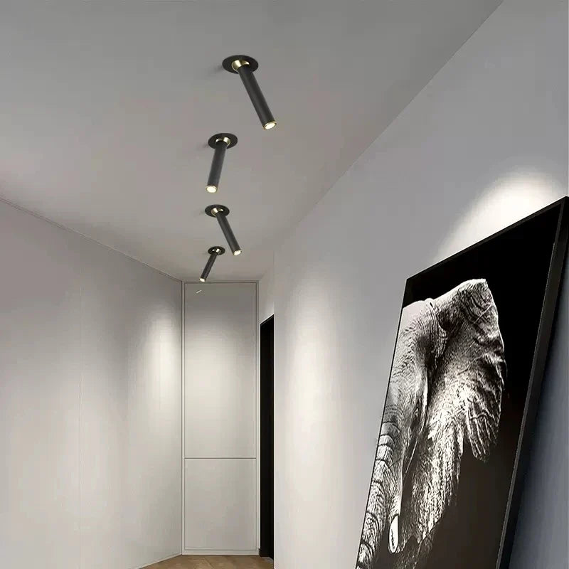 Plafonnier moderne à leds rotatif pour décoration intérieure Éloi Lisière - Esprit Contemporain & Décor Élégant