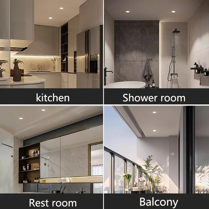 Spot — Étanche LED encastré extérieur ip65