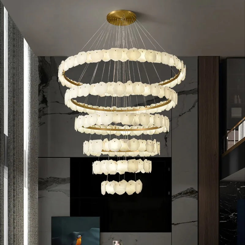 Lustre — En marbre naturel espagnol de grand luxe pour hôtel