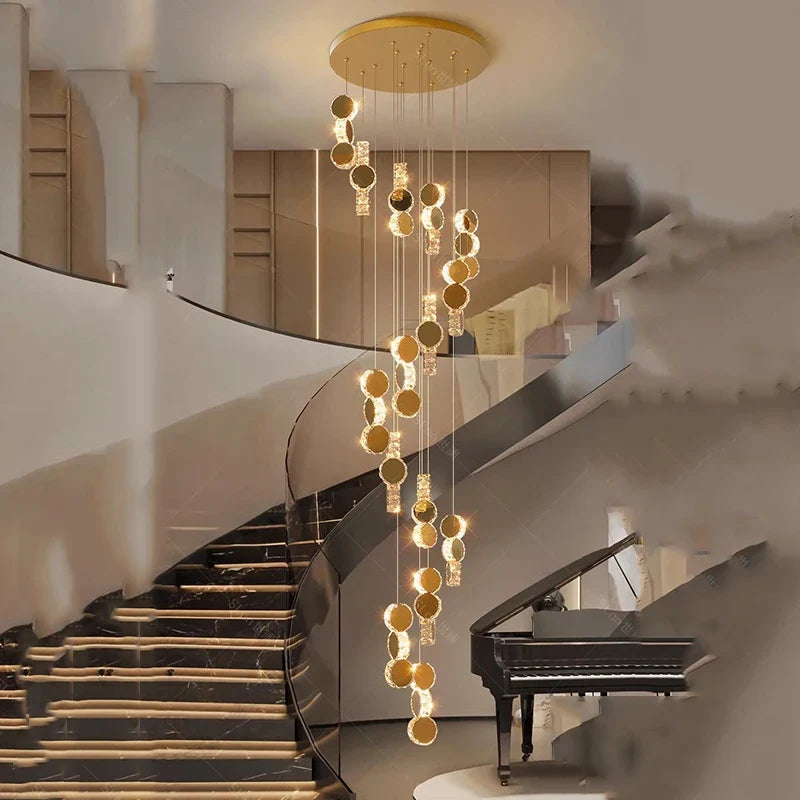 Lustre — LED moderne suspendu éclairage intérieur décoratif