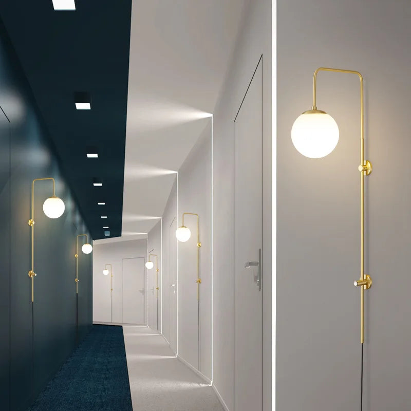 Applique murale — En laiton pour intérieur moderne et élégant