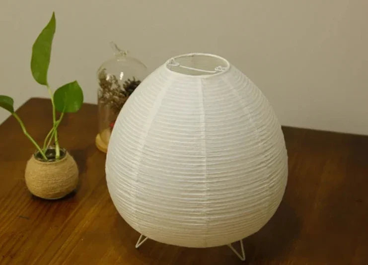 Lampe Japonaise Papier Gaël Lointain - Légèreté Visuelle & Esprit Serein
