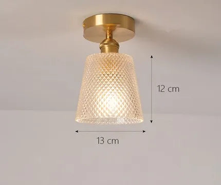 Plafonnier — Moderne en verre pour intérieur et extérieur lumineux