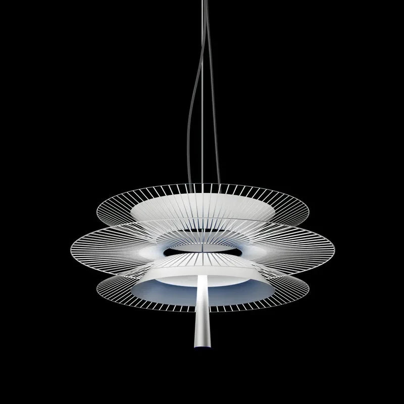 Lustre — De luxe sandyha LED en métal lampe suspendue décorative