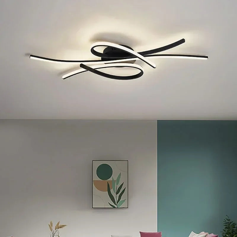 Plafonnier led moderne pour hôtel et intérieur Virgile Détour - Esprit Contemporain & Décor Élégant