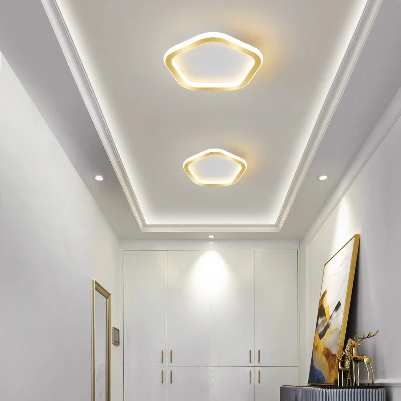 Plafonnier moderne pour extérieur design simple et élégant Fanny Auréole - Esprit Contemporain & Décor Élégant