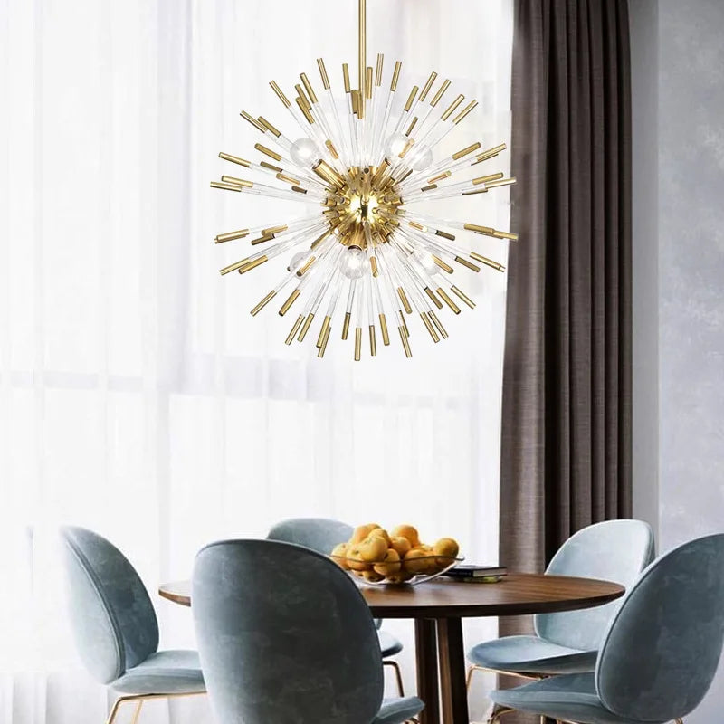 Lustre — De luxe en forme de pissenlit éclairage décoratif en stock