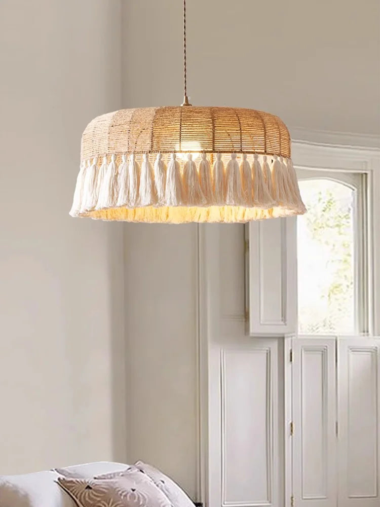 Lustre Naturel Eugénie Sillage en Corde de Chanvre