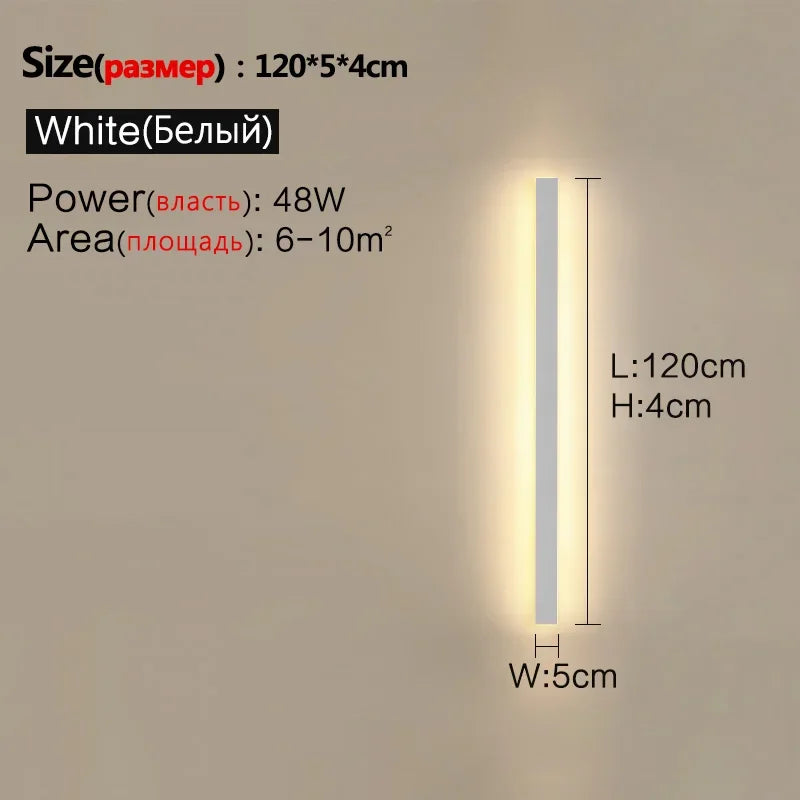 Applique murale — Extérieure à LED étanche pour éclairage décoratif
