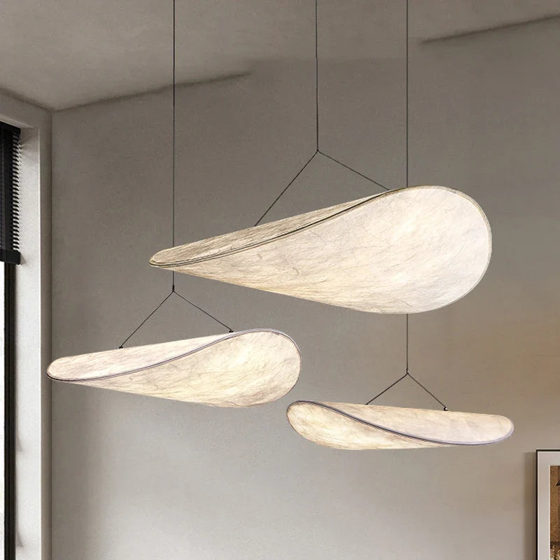 Lustre — Style soie LED salon salle à manger décoration de la maison chambre Loft