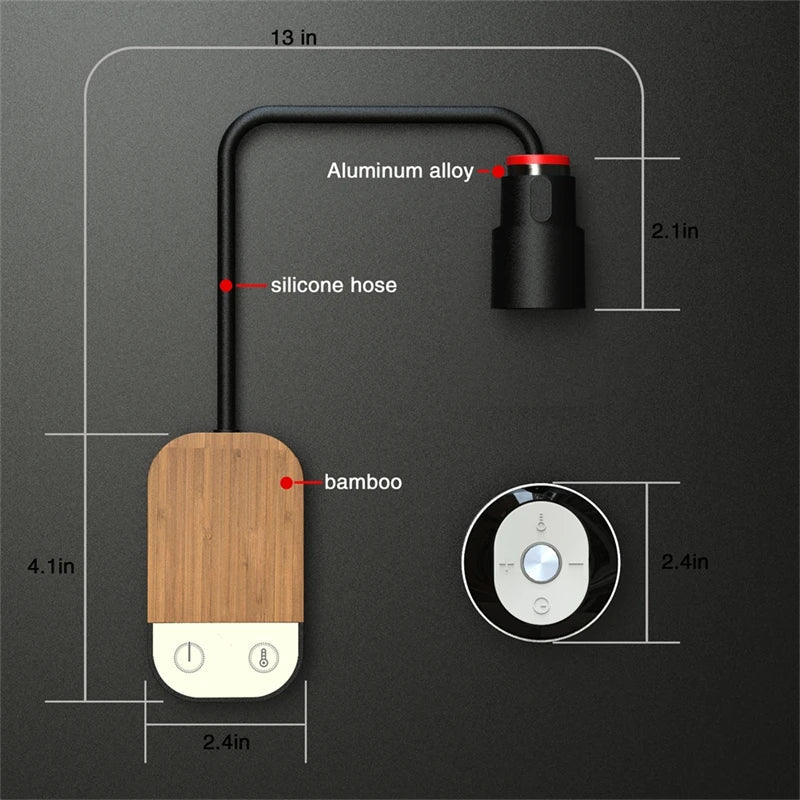 lampe de chevet led moderne nordique rechargeable avec télécommande réglable
