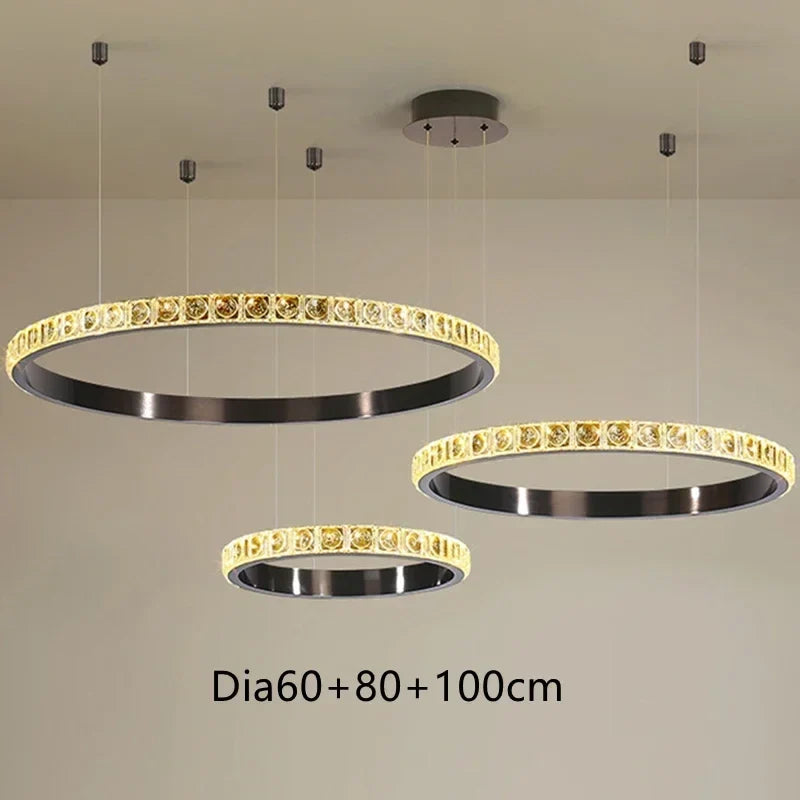 Lustre — De luxe en cristal pour hôtel et villa