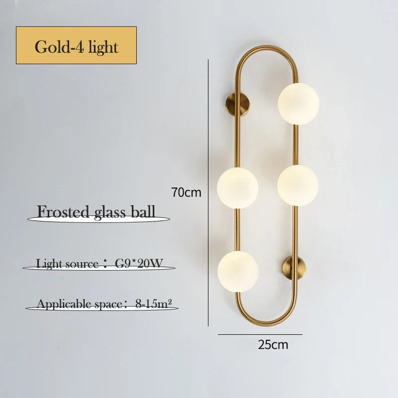 Applique murale led en verre blanc laiteux pour décoration intérieure Cléa Essor - Une Présence Décorative Affirmée