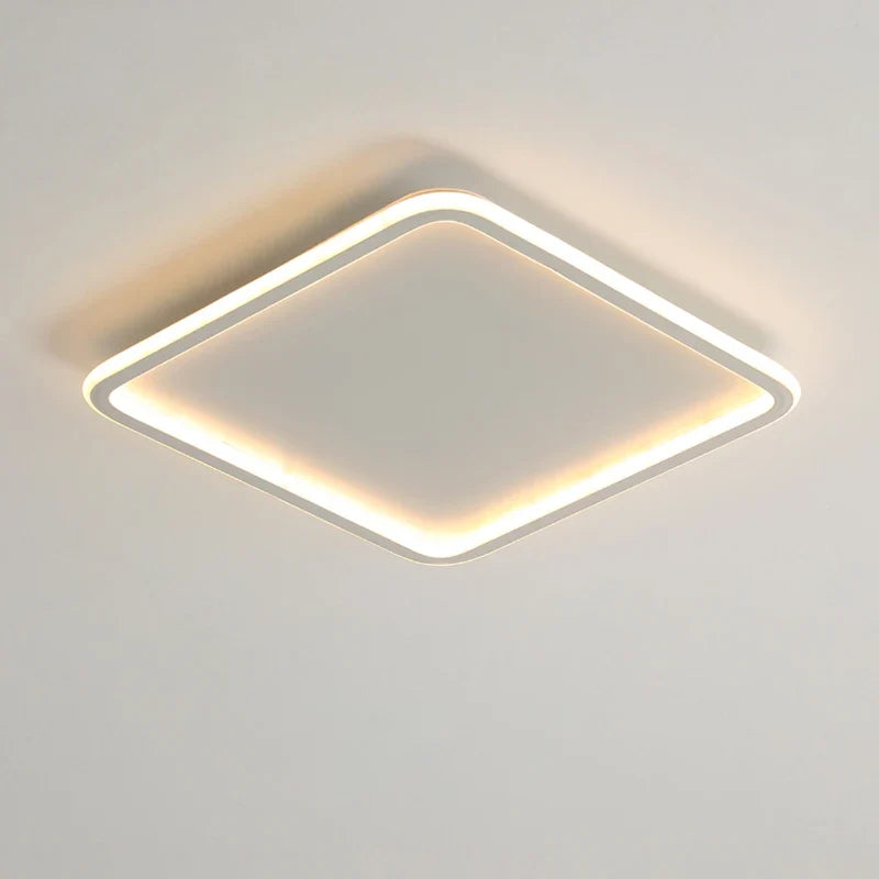 Plafonnier — À panneau carré ultra mince design moderne pour intérieur