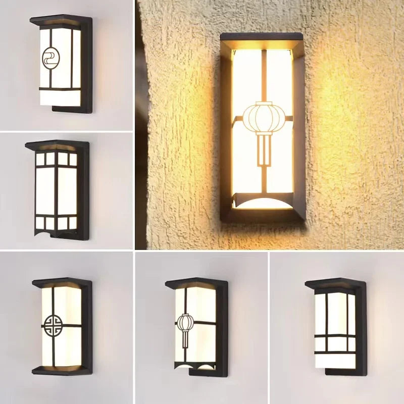 Applique murale — LED design européen pour jardin extérieur éclairage moderne