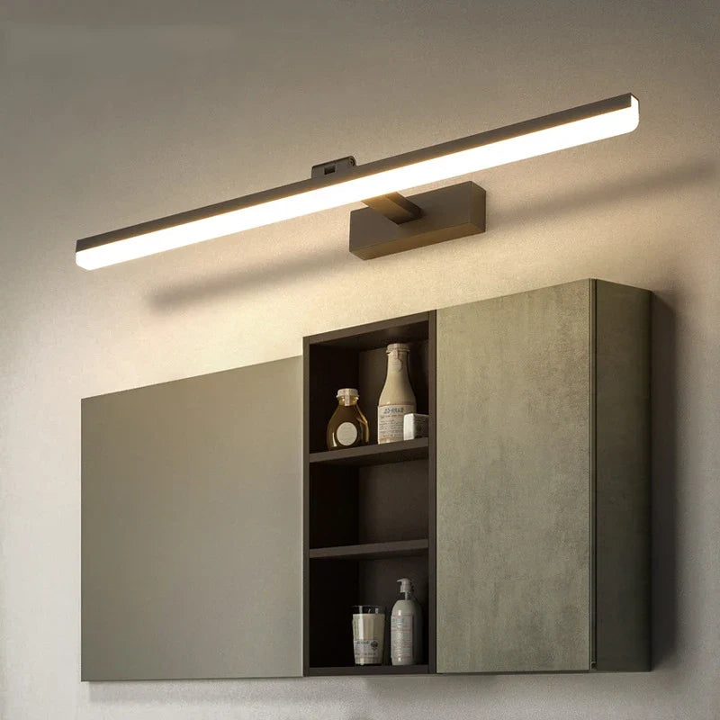 lampe led moderne pour miroir de vestiaire et de vanité