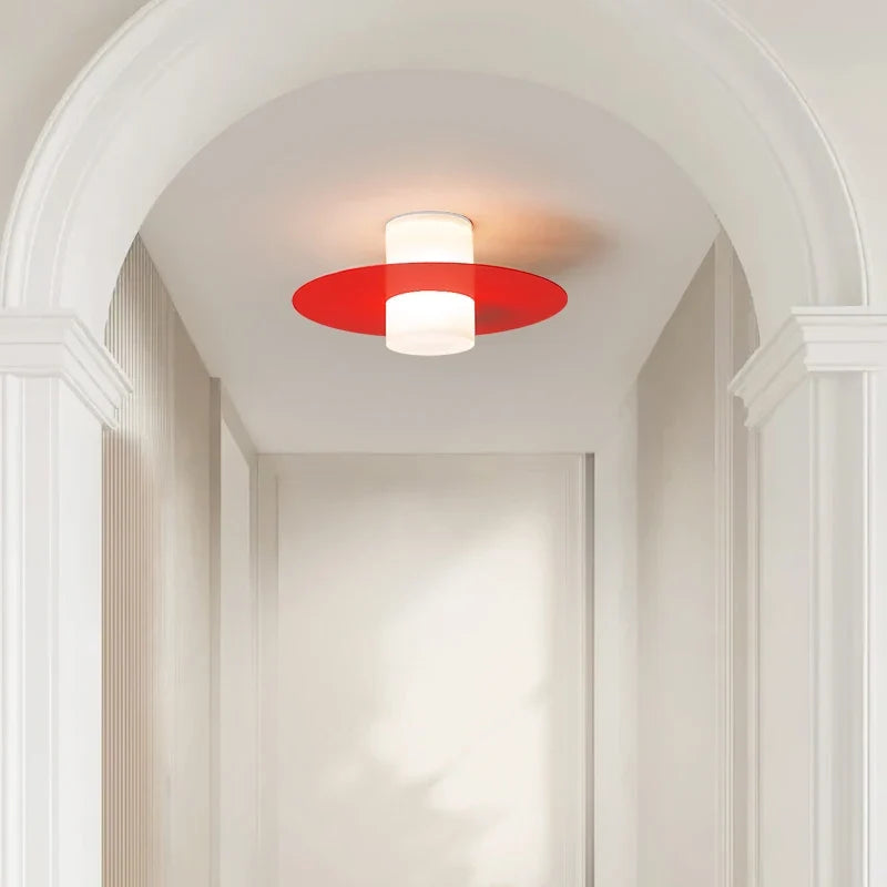 Plafonnier — LED allée couloir couloir moderne pour salon salle à manger cuisine chambre noir blanc