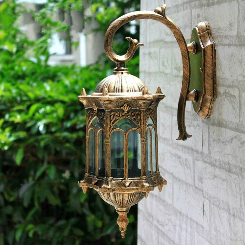 Applique murale — Extérieure rétro pour jardin et terrasse