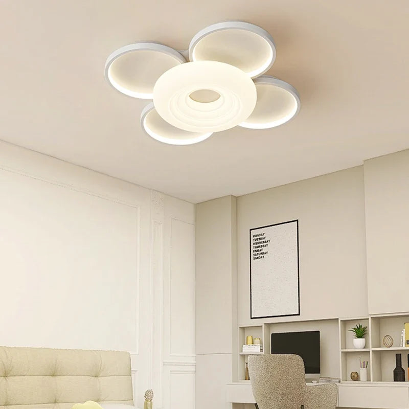 lampe de salon nordique moderne led atmosphérique minimaliste