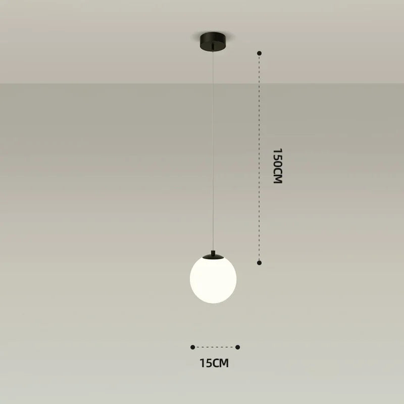 Lampe à poser — Suspendue nordique pour décoration intérieure
