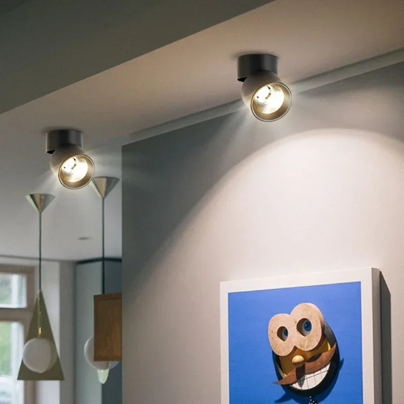 Spot — LED extérieur à angle réglable sans perforation