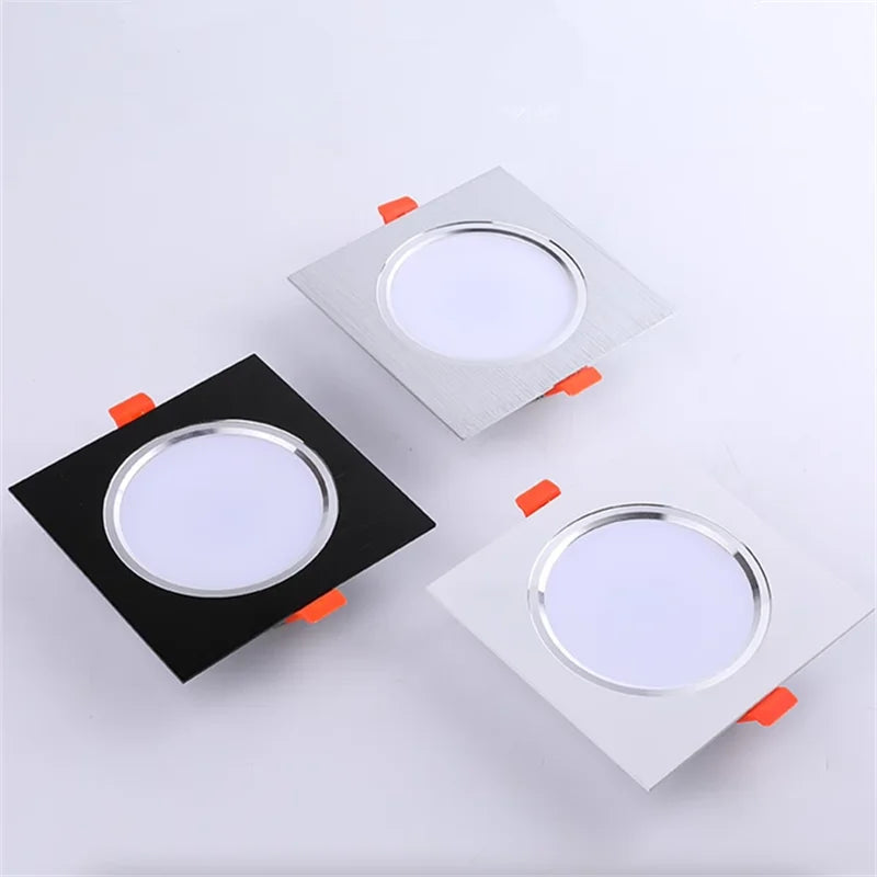 Spot led carré ultra-fin à intensité réglable avec puce smd5730 intégrée Bertille Rumeur - Une Silhouette Graphique Affirmée