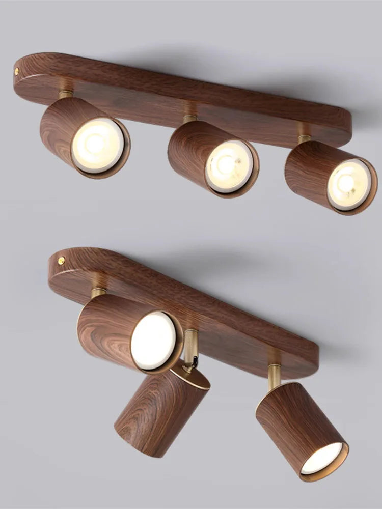 Spot — LED en saillie avec ampoule remplaçable et têtes réglables
