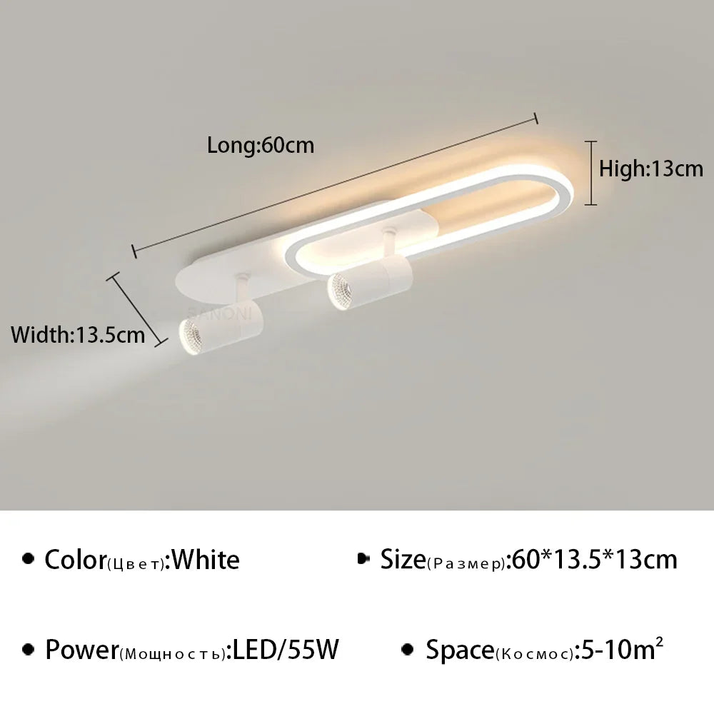 Plafonnier led moderne pour décoration d intérieur et éclairage décoratif Flavie Escapade - Une Note Actuelle dans le Décor