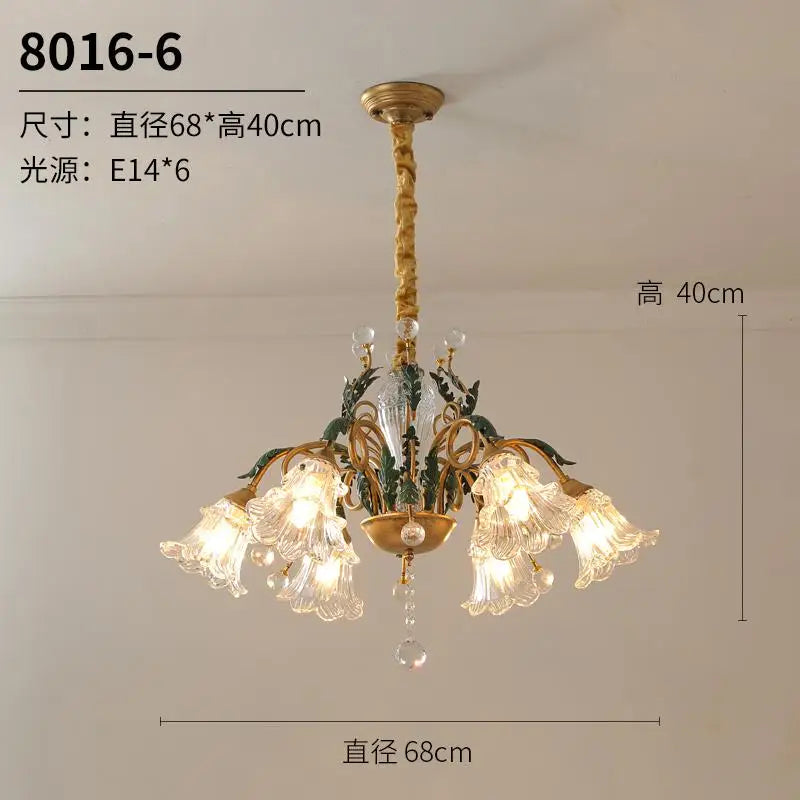 Lustre — En cristal rustique pour éclairage intérieur industriel