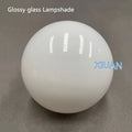 lampe boule de verre moderne avec base dissimulée pour divers usages