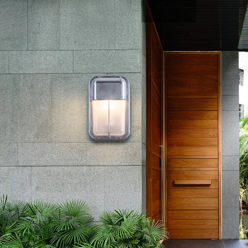 Applique murale — LED rétro imperméable en aluminium idéale pour extérieur et intérieur