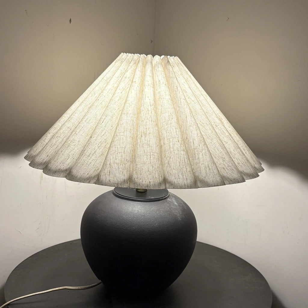 Abat-jour pétales démontable en tissu pour lampe à poser et lampadaire E26 E27 – Pétalys