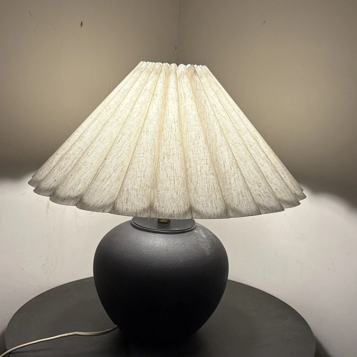 Abat-jour pétales démontable en tissu pour lampe à poser et lampadaire E26 E27 – Pétalys