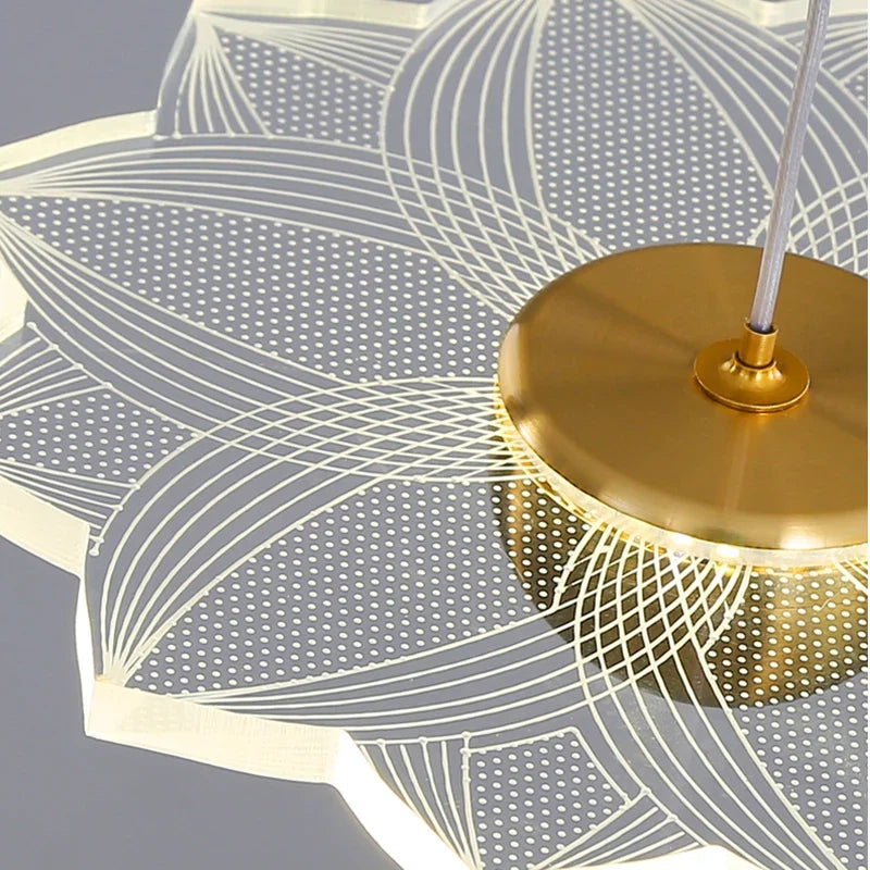 Lustre — Moderne à LED pour espaces intérieurs élégants et contemporains
