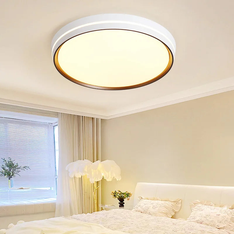 Plafonnier led encastré moderne simple et minimaliste Émilie Esquisse - Esprit Épuré & Harmonie Intérieure
