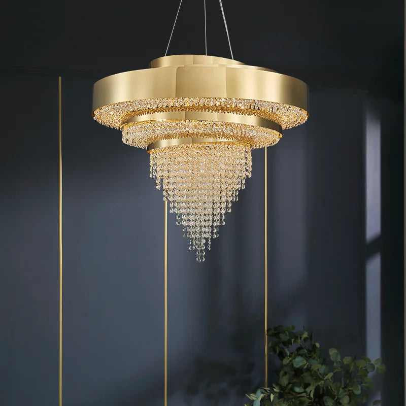 Lustre — En cristal design moderne pour une décoration élégante