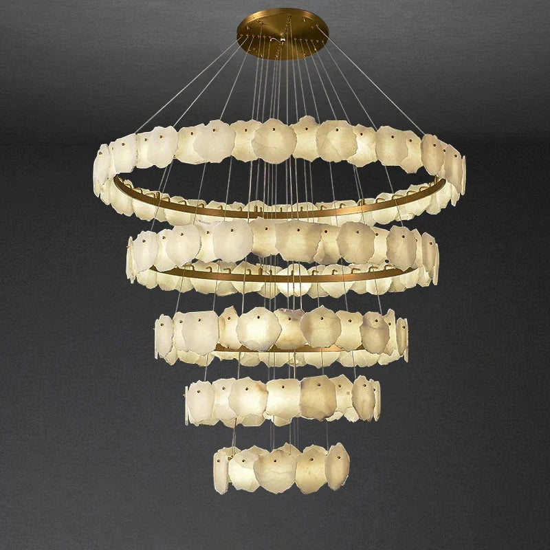 Lustre — En marbre naturel espagnol de grand luxe pour hôtel