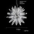 Abat-jour — À LED design avec abat-jour en verre élégante finition brillante