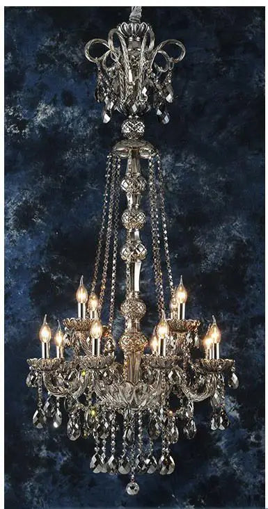 Lustre — En cristal pour éclairage moderne et élégant
