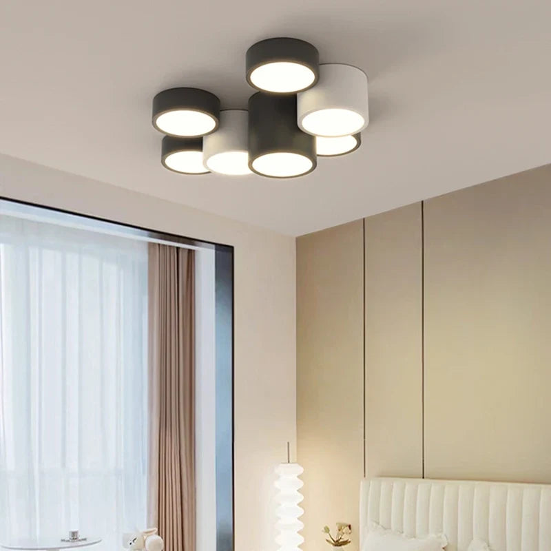 Plafonnier moderne à leds pour décoration intérieure élégante Liv Concerto - Présence Moderne & Harmonie Intérieure