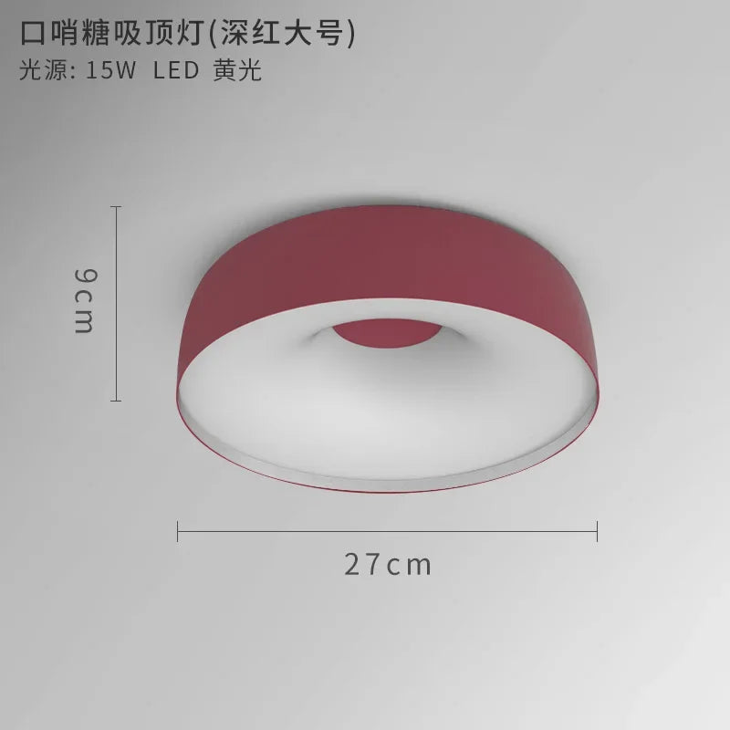 Plafonnier nordique led pour éclairage intérieur moderne Marcel Rivage - Simplicité du Design & Décor Raffiné