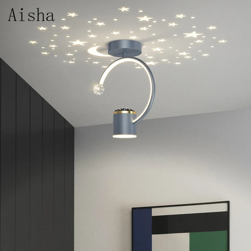 Plafonnier créatif design moderne pour intérieur et extérieur Léna Rondeau - Présence Moderne & Harmonie Intérieure