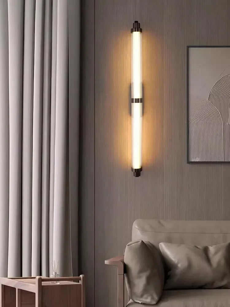 Applique murale cylindrique à led moderne pour intérieur élégant Mathilde Nuance - Un Accent Géométrique Raffiné