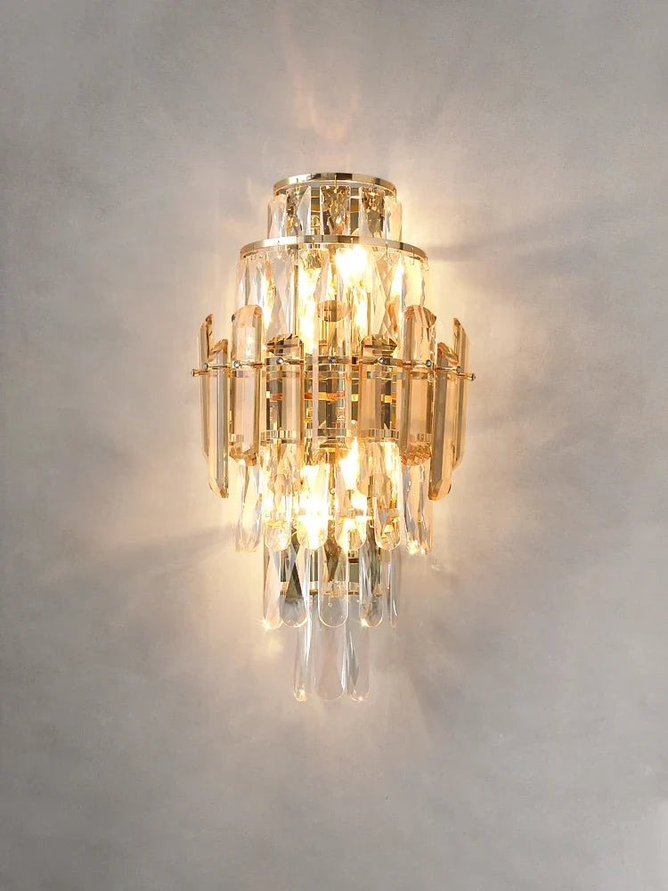 Applique murale — En cristal pour éclairage intérieur et extérieur